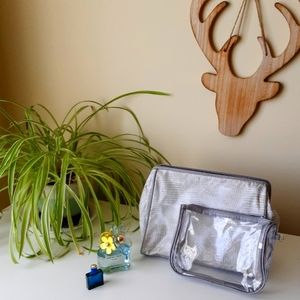 🧴🪥Thirty-One 2 FOR 1 Cosmetic Bags💄💎